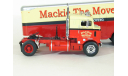 Kenworth 521 Bullnose 4x2 + полуприцеп фургон, Mackie The Mover, 1950 - Altaya тягачи мира - 1:43, масштабная модель, scale43