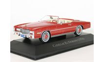 Cadillac Eldorado Convertible, coral red met., 1976 - Altaya American Cars - 1:43, масштабная модель, 1/43