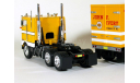 Peterbilt 352 H, 352H 6x4 с п/прицепом фургон, JOHN IVORY, 1979 - Altaya American Truck - 1:43, масштабная модель, scale43