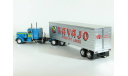 Peterbilt 350 6x4 с п/прицепом фургон, NAVAJO, 1952 - Altaya тягачи мира - 1:43, масштабная модель, scale43