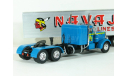 Peterbilt 350 6x4 с п/прицепом фургон, NAVAJO, 1952 - Altaya тягачи мира - 1:43, масштабная модель, scale43