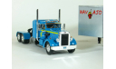 Peterbilt 350 6x4 с п/прицепом фургон, NAVAJO, 1952 - Altaya тягачи мира - 1:43, масштабная модель, scale43