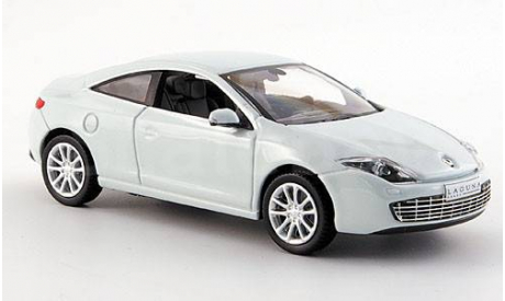 Renault Laguna Coupe, white, 2008 - Norev - 1:43, масштабная модель, scale43