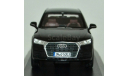 Audi Q5 2016 black, масштабная модель, iScale, scale43