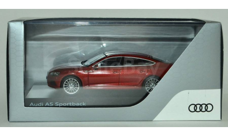 Audi A5 Sportback 2017 Matador Red, масштабная модель, Spark, scale43