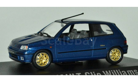 Renault Clio Williams, масштабная модель, Norev, scale43