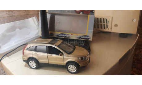 Honda cr-v с рубля, масштабная модель, Не известный, 1:30, 1/30