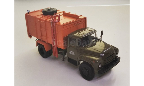 КО-413 (130) поздний хаки оранжевый, масштабная модель, Автоистория (АИСТ), scale43, ЗИЛ