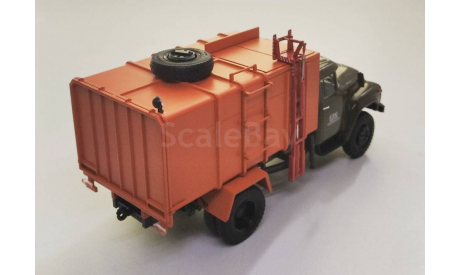 КО-413 (130) поздний хаки оранжевый, масштабная модель, Автоистория (АИСТ), scale43, ЗИЛ