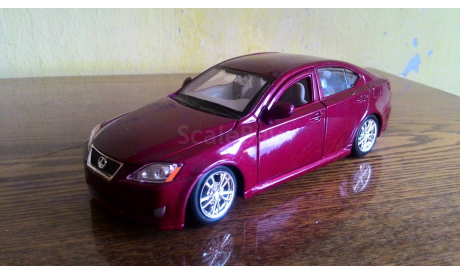 Lexus is350 1:24 Bburago, масштабная модель, 1/24