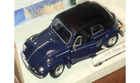 1:43 Cararama VW Volkswagen Beetle, масштабная модель, scale43, Bauer/Cararama/Hongwell