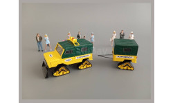 1/43 ЛУАЗ гусеничный Аэрофлот