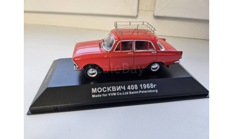 Москвич-408 из к/ф ’Бриллиантовая рука’, масштабная модель, VMM/VVM, scale43