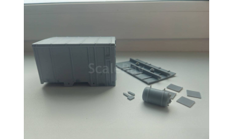 КИТ фургон У-94 ЗИЛ-130, сборная модель автомобиля, ЗD печать, scale43