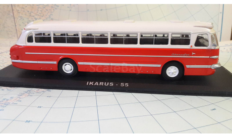 Ikarus 55 (ранний выпуск), масштабная модель, Classicbus, 1:43, 1/43