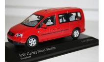 1/43 VW Caddy Maxi Shuttle MINICHAMPS, масштабная модель, Volkswagen, scale43