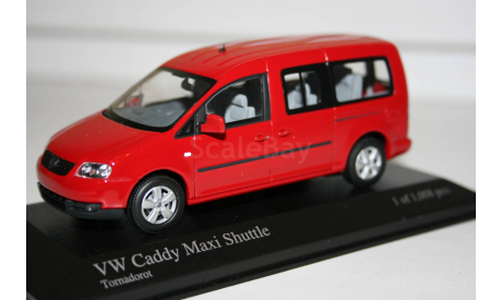 1/43 VW Caddy Maxi Shuttle MINICHAMPS, масштабная модель, Volkswagen, scale43