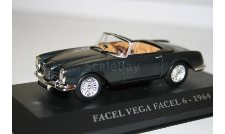 1/43 FACEL VEGA FACEL 6 (1964) - Altaya, масштабная модель, scale43