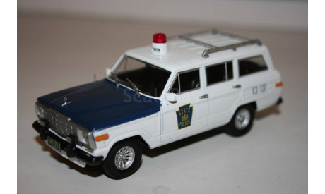 1/43 Jeep Wagoneer - Полиция США №39 ПММ, масштабная модель, DeAgostini, scale43