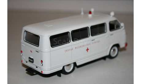 1/43 РАФ-977ИМ - Скорая медицинская помощь АНС, масштабная модель, DeAgostini, 1:43