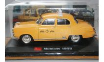 1/43 Gaz M-21 Volga - Moscow 1955 - Taxi - Amercom, масштабная модель, ГАЗ, Altaya Taxi, scale43