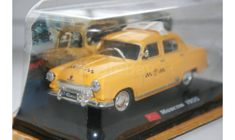 1/43 Gaz M-21 Volga - Moscow 1955 - Taxi - Amercom, масштабная модель, ГАЗ, Altaya Taxi, scale43