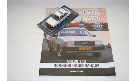 1/43 Volvo 343 Полиция Нидерландов №62 ПММ, масштабная модель, IXO, scale43