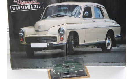 1/43 Warszawa 223 Masini de Legenda №25  -IXO, масштабная модель, scale43