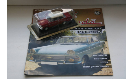 1/43 Opel Rekord p2 Masini de Legenda №55 -IXO, масштабная модель, scale43
