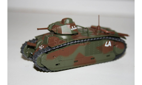 1/72 В1bis Франция 1937 - Боевые Машины Мира Eaglemoss №26, масштабные модели бронетехники, ТАНК, 1:72