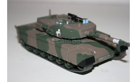 1/72 Тип 90 Япония 1990 - Боевые Машины Мира Eaglemoss №29, масштабные модели бронетехники, ТАНК, scale72