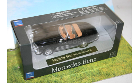 1/43 Mercedes-Benz 300 SL Roadster (1957) - New-Ray, масштабная модель, New-Ray Toys, scale43