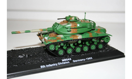 1/72 М60A3 Germany 1985- Танки Мира №12, масштабные модели бронетехники, арсенал коллекция, scale72