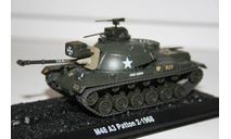 1/72 M48 Patton 3 - Танки Мира №37, масштабные модели бронетехники, арсенал коллекция, scale72