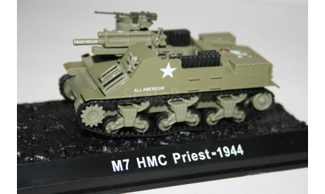 1/72 M7 HMC Priest 1944- Танки Мира №35, масштабные модели бронетехники, арсенал коллекция, scale72