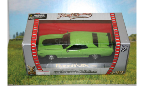 1/43 Plymouth GTX (1971) - Yat Ming, масштабная модель, scale43