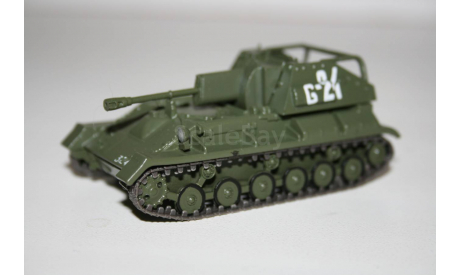 1/72 СУ-76М - Русские танки Eaglemoss №49, масштабные модели бронетехники, scale43