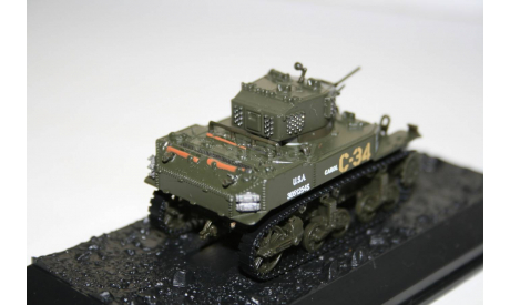 1/72 М5А1 Stuart 1944- Танки Мира №27, масштабные модели бронетехники, арсенал коллекция, scale72