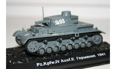 1/72 Pz.Kmpf.4 Германия 1941 Трофейный- Танки Мира №2, масштабные модели бронетехники, Eaglemoss, scale43