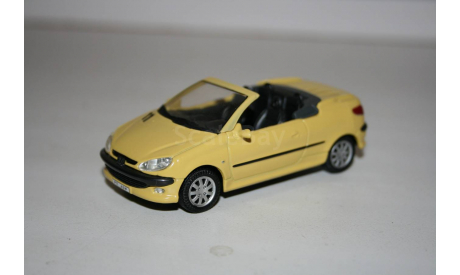 1/43 Peugeot 206 CC Кабриолет-Cararama, масштабная модель, Bauer/Cararama/Hongwell, scale43