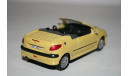 1/43 Peugeot 206 CC Кабриолет-Cararama, масштабная модель, Bauer/Cararama/Hongwell, scale43