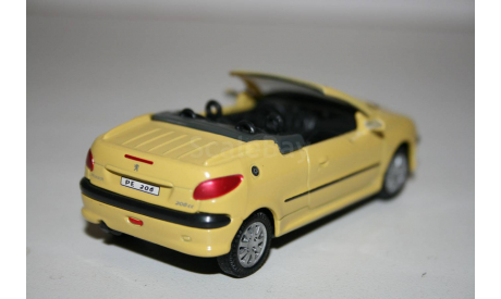 1/43 Peugeot 206 CC Кабриолет-Cararama, масштабная модель, Bauer/Cararama/Hongwell, scale43