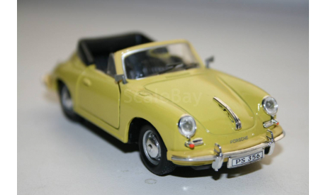 1/43 Porsche 356B Кабриолет-Cararama, масштабная модель, Bauer/Cararama/Hongwell, scale43