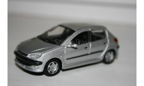 1/43 Peugeot 206-Cararama, масштабная модель, Bauer/Cararama/Hongwell, scale43