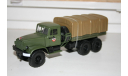 1/43 КРАЗ-214В-Балластный тягач-Тент-Военный-Наш Автопром (НАП), масштабная модель, НАП-АРТ, scale43