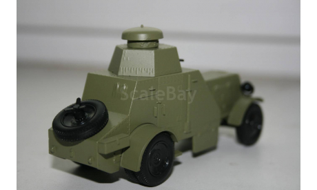 1/43 БА-27 - Авто Легенды СССР и Соцстран №237, масштабные модели бронетехники, БРОНЕВИК, DeAgostini, scale43