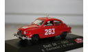 1/43 Saab 96-1963 Rallye Monte-Carlo-Atlas, масштабная модель, scale43