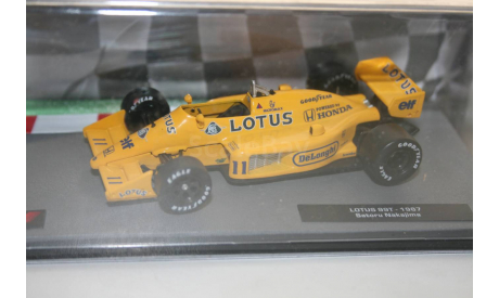 1/43 LOTUS 99T-1987 Сатору Накадзимы №9-FORMULA 1-CENTAURIA, масштабная модель, scale43