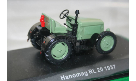 1/43 Hanomag RL 20 - ТРАКТОРЫ №134 HACHETTE, масштабная модель трактора, Тракторы. История, люди, машины. (Hachette collections), scale43