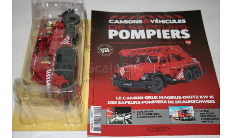 1/43 Magirus-Deutz Uranus KW16 1959 -HACHETTE, масштабная модель, scale43